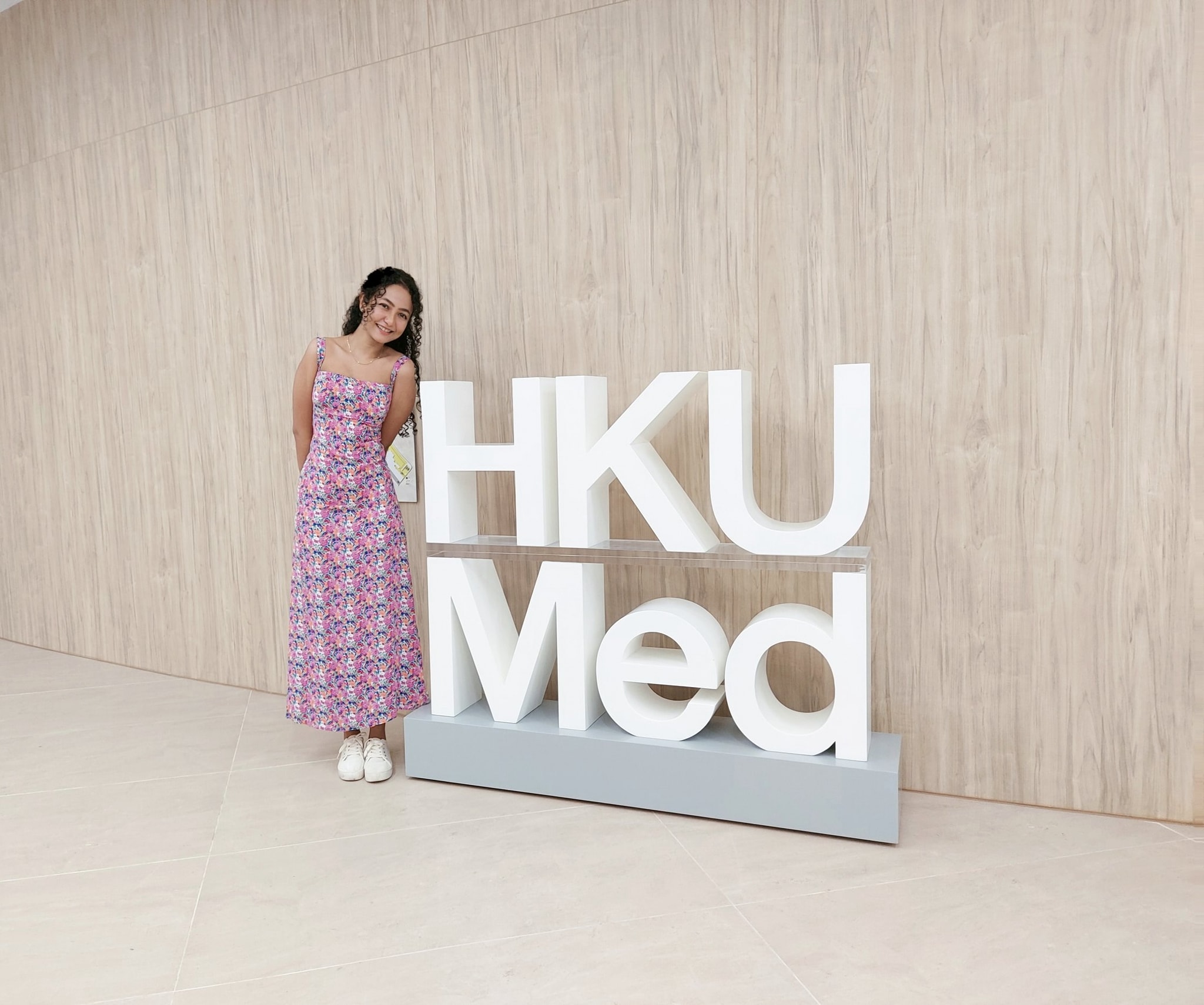 Dr Hansika Hanthanapitiya enjoys her life at HKU.