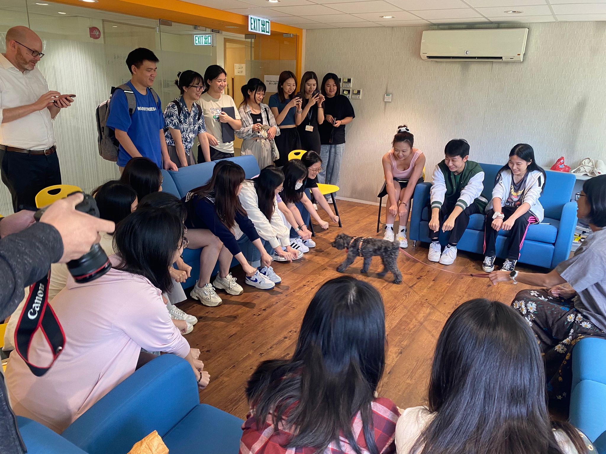 Therapy Dog Visit