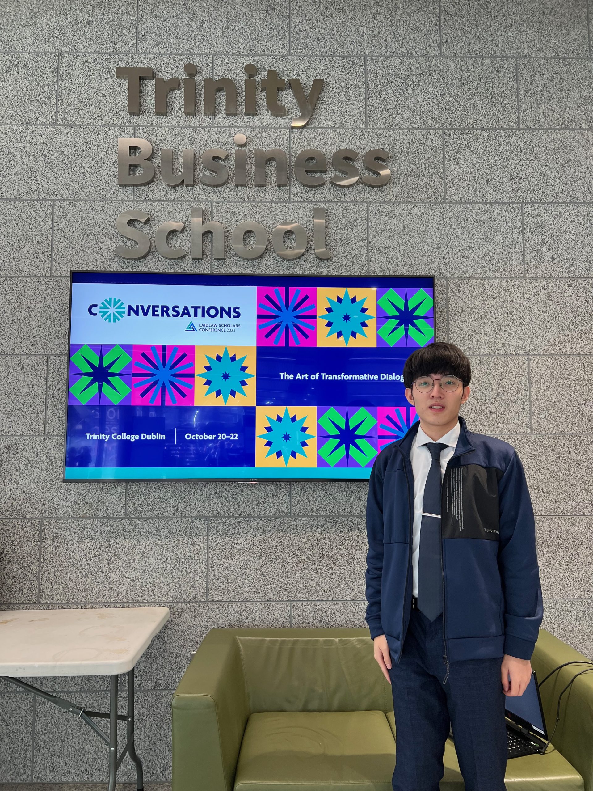 UG Student Attends Laidlaw Conference