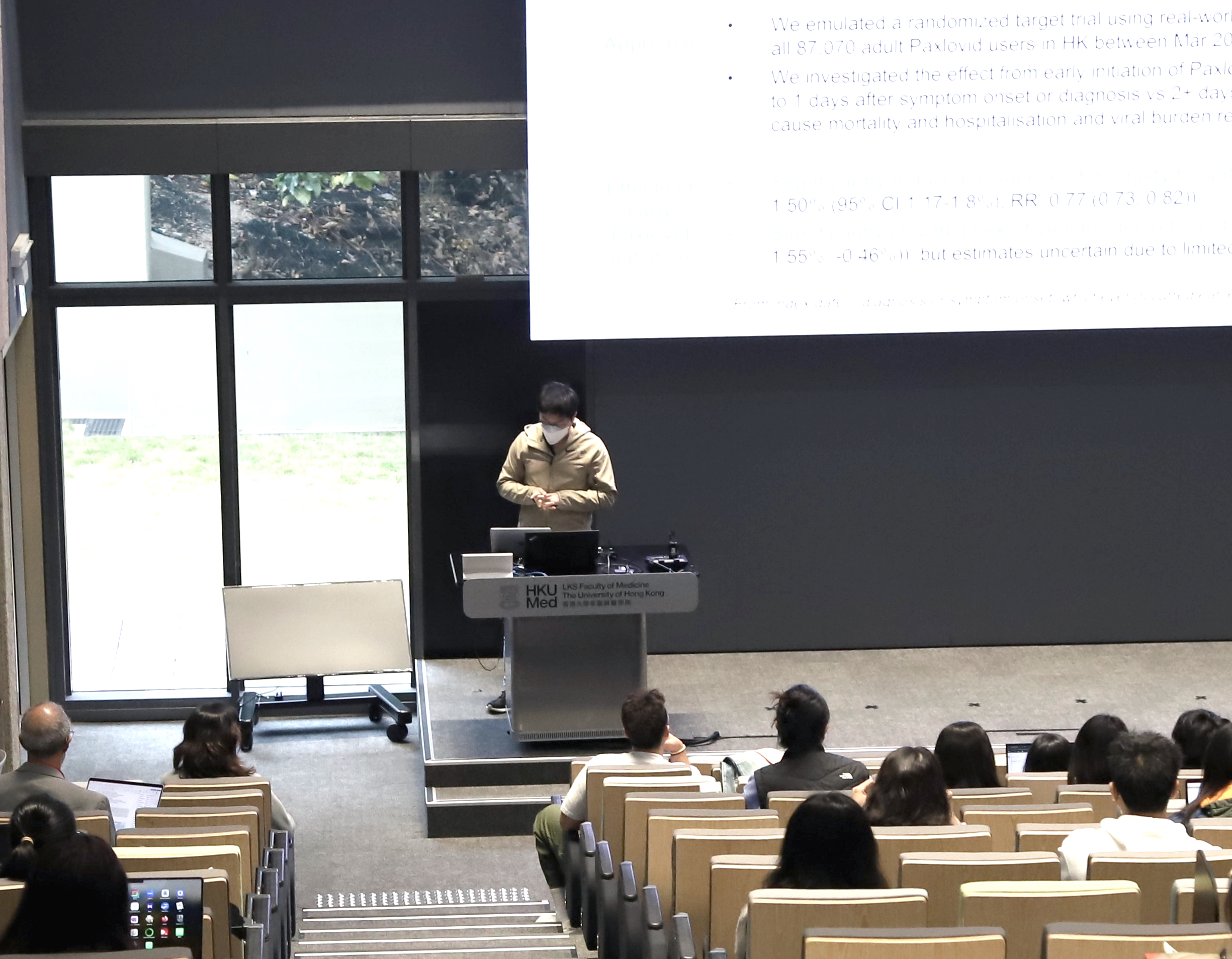 RPg seminar - Mr Jonathan Lau presents "Optimal timing of nirmatrelvir/ritonavir treatment after COVID-19 symptom onset or diagnosis"