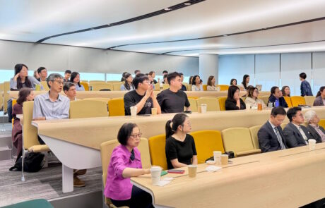 Professor Brown engages an attentive audience, providing a valuable opportunity for deeper discussion on the core themes of the lecture.
